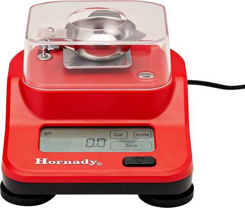 Hornady M2 Digital Bench Scale 1500 Grain Capacity Includes Two Calibration Weights AC Adaptor and Metal Powder Pan 0501